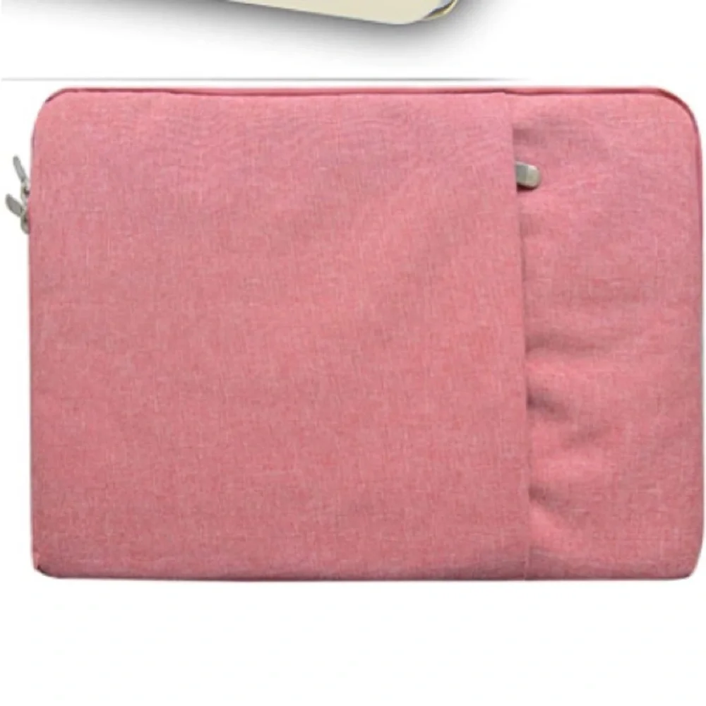 MacBook Air 13” Hard Case With Soft Sleeve Pink Cream New